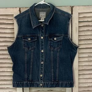 Denim Vest / Woman’s Size XXL